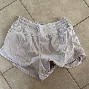 lululemon athletica Light Gray Women's Athletic Shorts